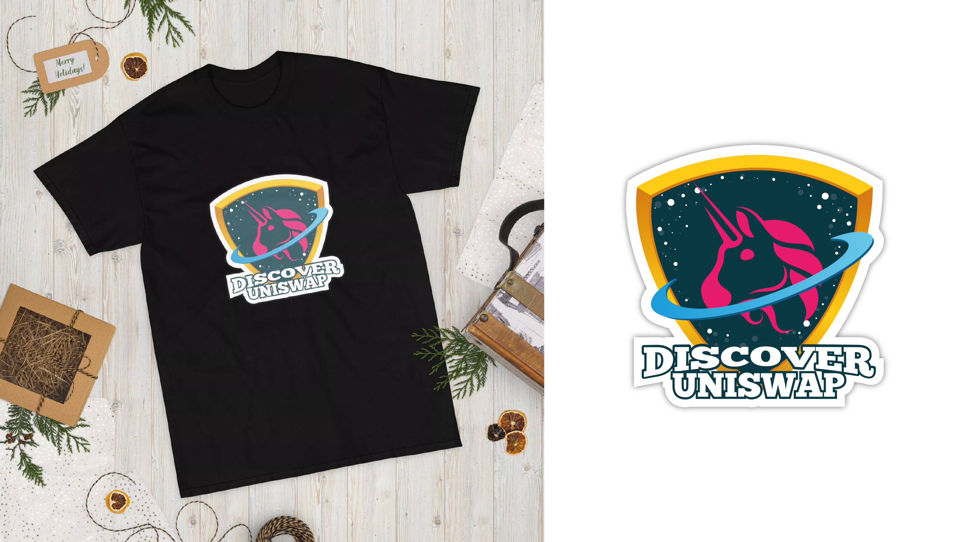 Discover Uniswap Tshirt Design