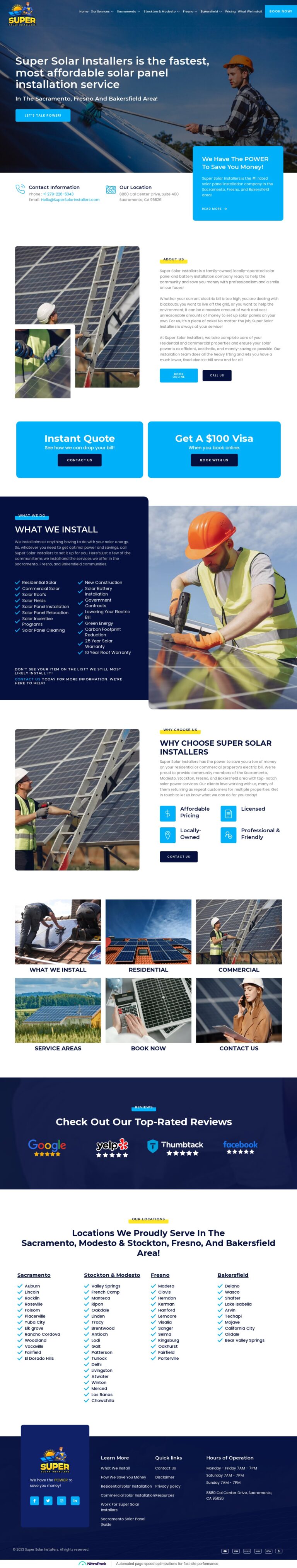 Portfolio Super Solar Installers