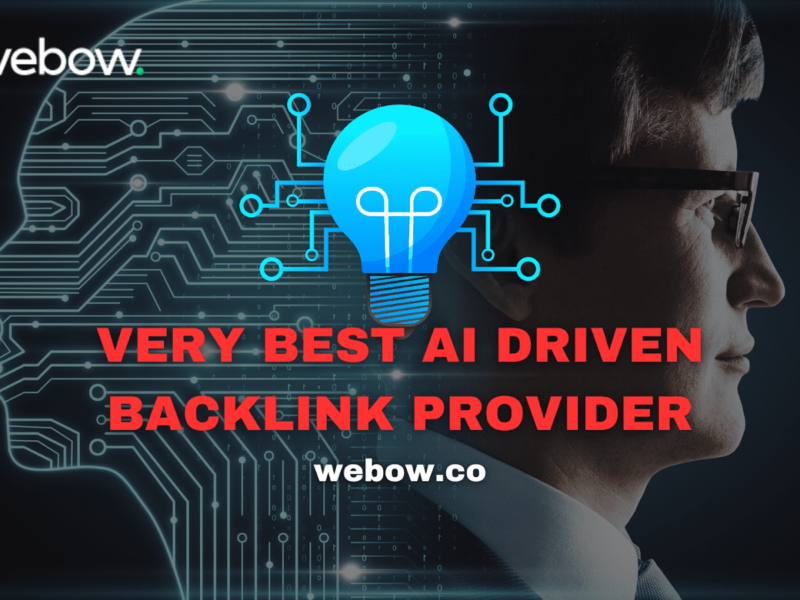 very best ai driven backlink provider